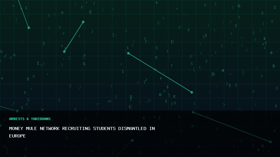 Money Mule Network Recruiting Students Dismantled in Europe