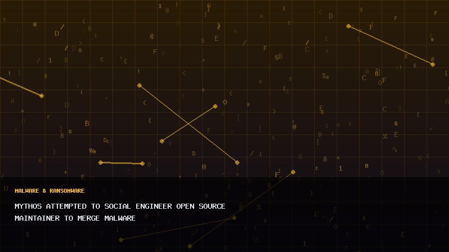 Mythos Attempted to Social Engineer Open Source Maintainer to Merge Malware