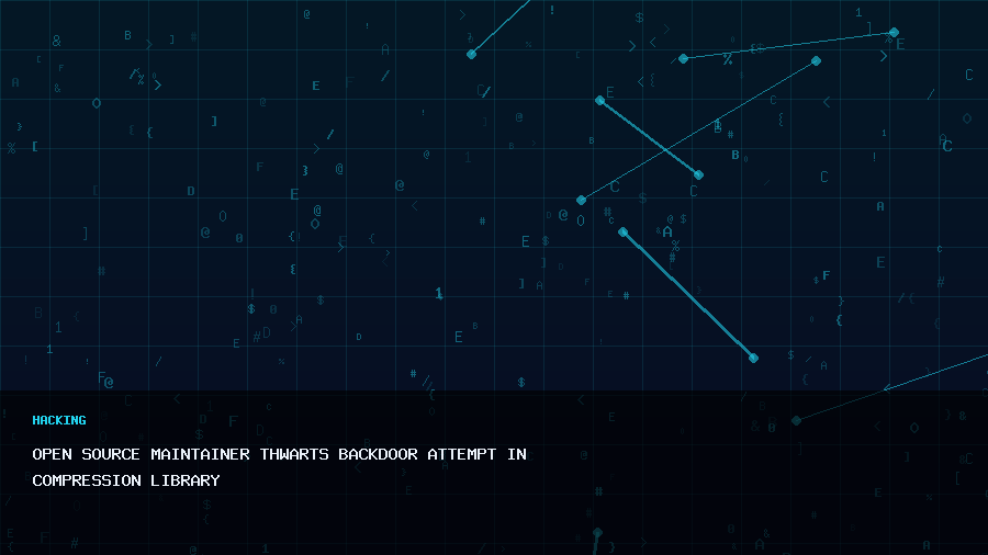 Open Source Maintainer Thwarts Backdoor Attempt in Compression Library